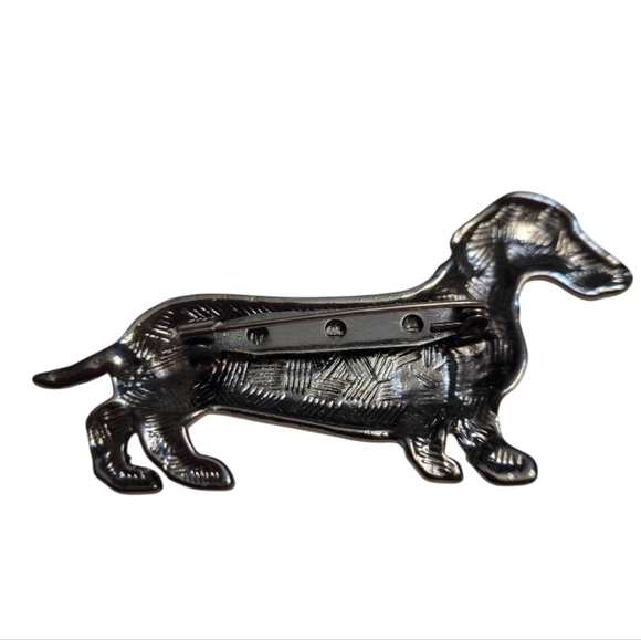 Whimsical Dachshund Brooch - Picture 6 of 7